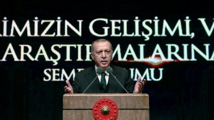 Lobenswerte Worte von Präsident Erdoğan an Diriliş Ertuğrul