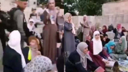Palästinensische Frauen, die furchtlos auf die Besetzung Israels reagieren!