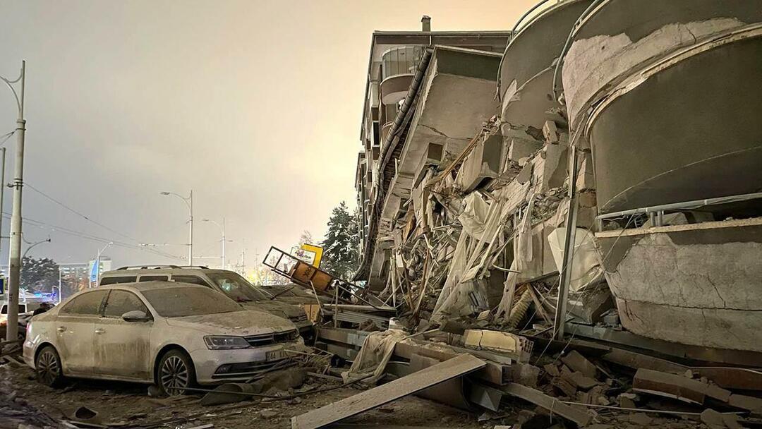 Unterstützungsbotschaft von TRT an die Erdbebenopfer! Unterstützung der Erdbebenzone von Film- und Fernsehserien-Sets