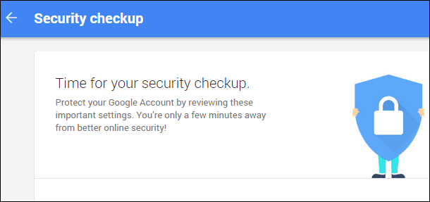 Google-Sicherheitsüberprüfung