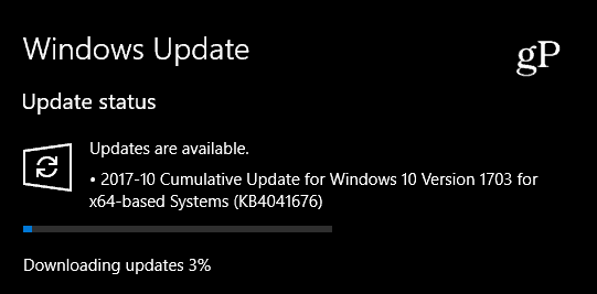 Kumulatives Update KB4041676