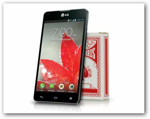 LG Optimus G Erhältlich bei AT & T und Vorbestellung bei Sprint