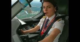 Der Erfolg türkischer Frauen in allen Bereichen hat sich erneut gezeigt! Von einer türkischen Pilotin...