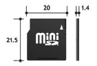 miniSD-Karte