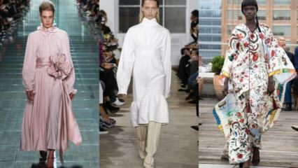 Street Fashion fällt während der New York Fashion Week auf