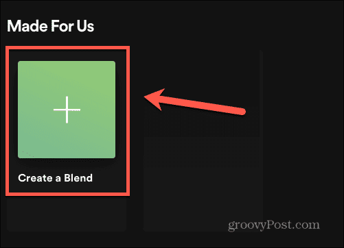 Spotify Mischung erstellen