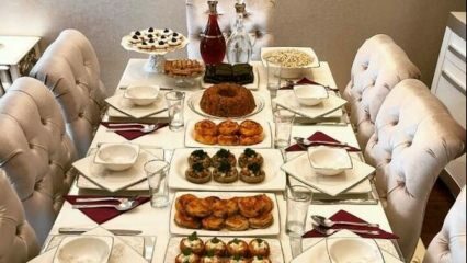 Spezielle Präsentationsvorschläge für iftar-Tabellen