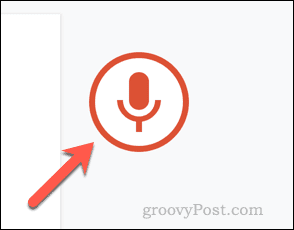 Deaktivieren Sie die Spracheingabe in Google Docs