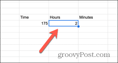 Google Sheets-Stunden
