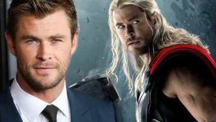 Schauen Sie, was Chris Hemsworth tut, um Thor zu werden!
