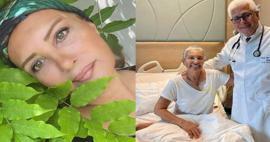 Die 60-jährige Schönheit mit Grübchen, Bahar Öztan, meldete sich aus ihrem Krankenzimmer! 