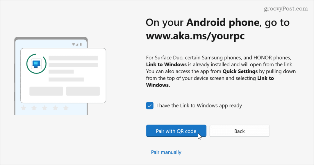 So übertragen Sie Fotos mit Phone Link von Android auf Windows 11
