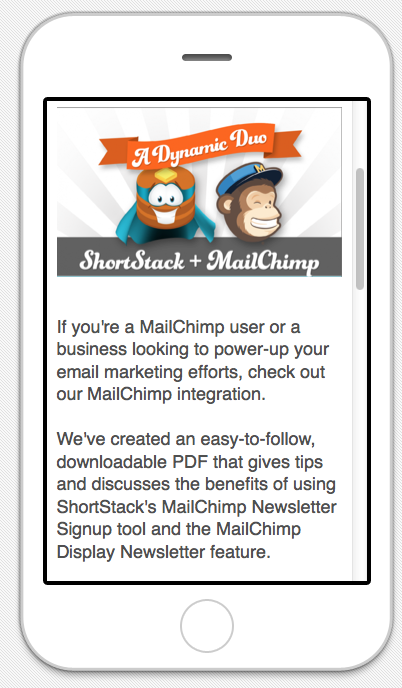 MailChimp Mobile Marketing