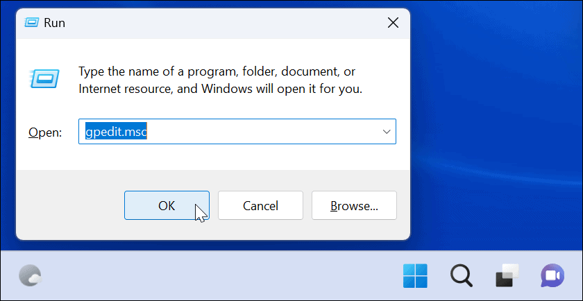 gpedit blockiert Benutzer von Einstellungen in Windows 11