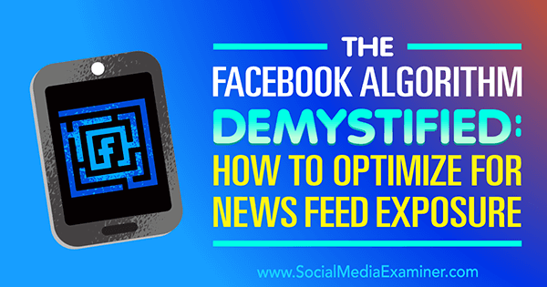 Der Facebook-Algorithmus entscheidet, welche Inhalte den Personen auf der Plattform angezeigt werden.