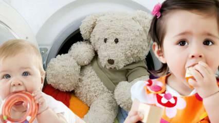 Wie reinigt man Babyspielzeug? Wie Spielzeug waschen? 
