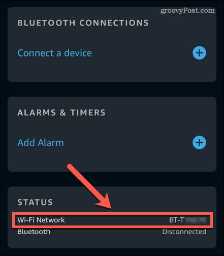 Alexa WLAN-Netzwerk
