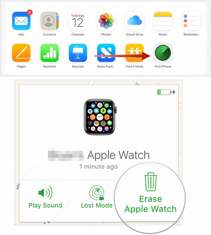 Apple Watch entfernen