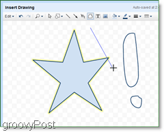 Verwenden Sie das Polylinien-Tool, um in Google Docs zu zeichnen und coole Formen zu erstellen