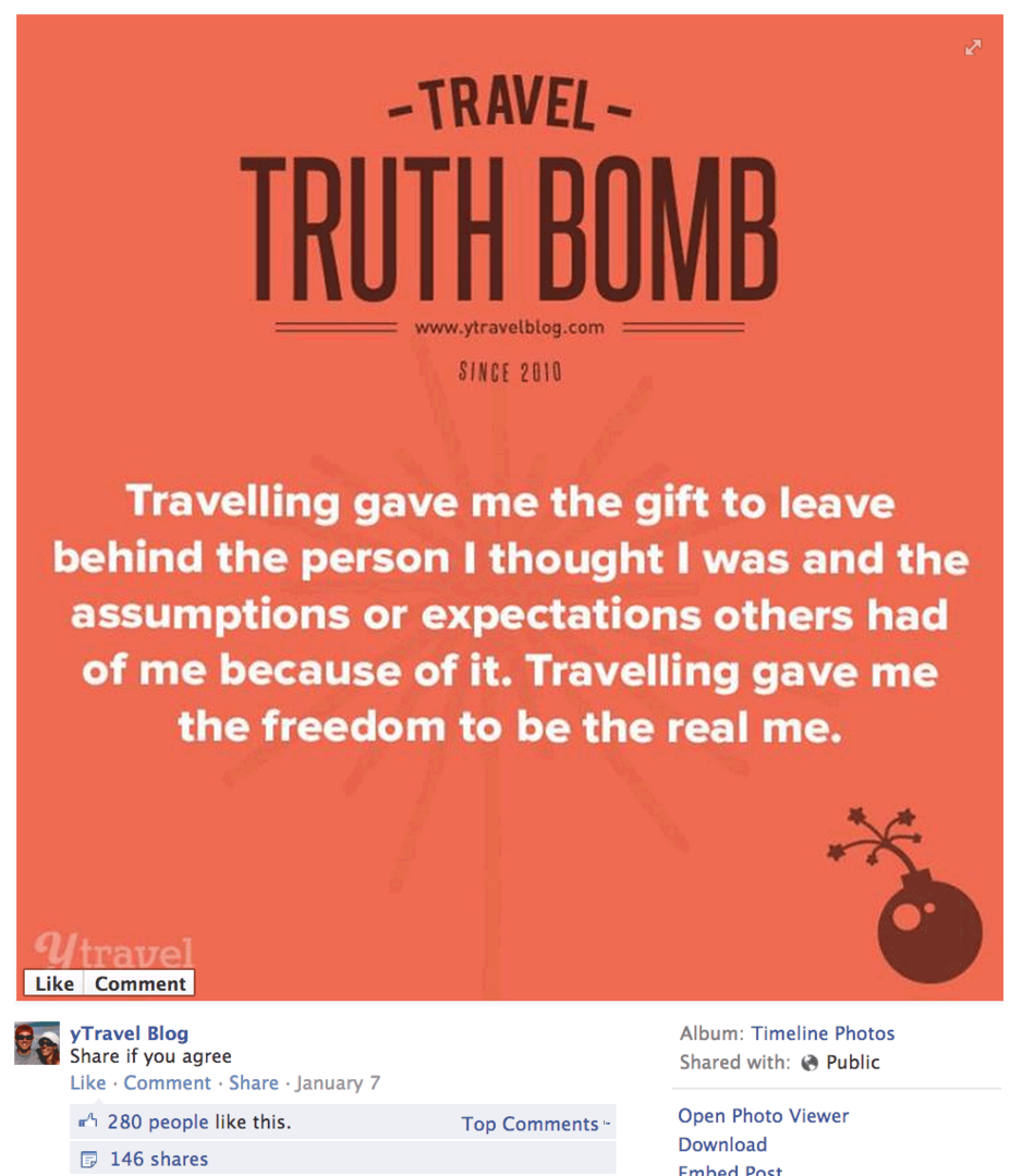 Reise Wahrheit Bombe