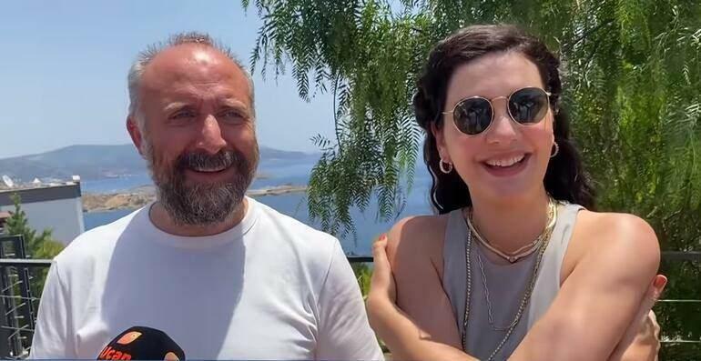 Bergüzar Korel und ihr Mann Halit Ergenç machen Urlaub in Bodrum