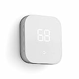 Einführung von Amazon Smart Thermostat – ENERGY STAR-zertifiziert, DIY-Installation, funktioniert mit Alexa – C-Kabel erforderlich