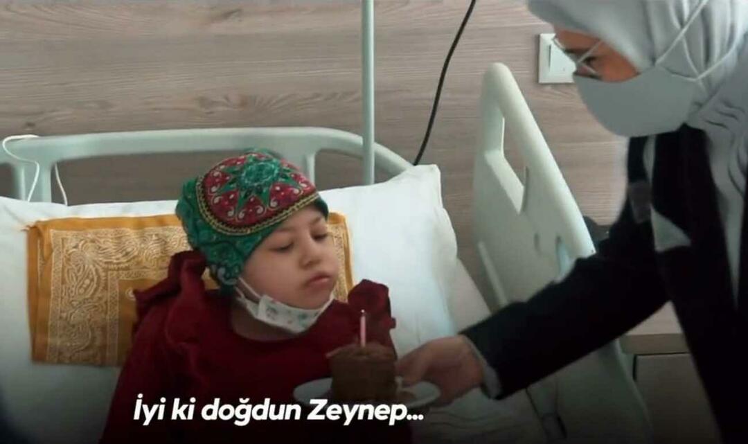 Emine Erdoğan besuchte krebskranke Kinder