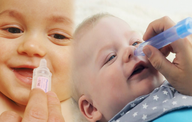 Verstopfte Nase und Niesen bei Säuglingen