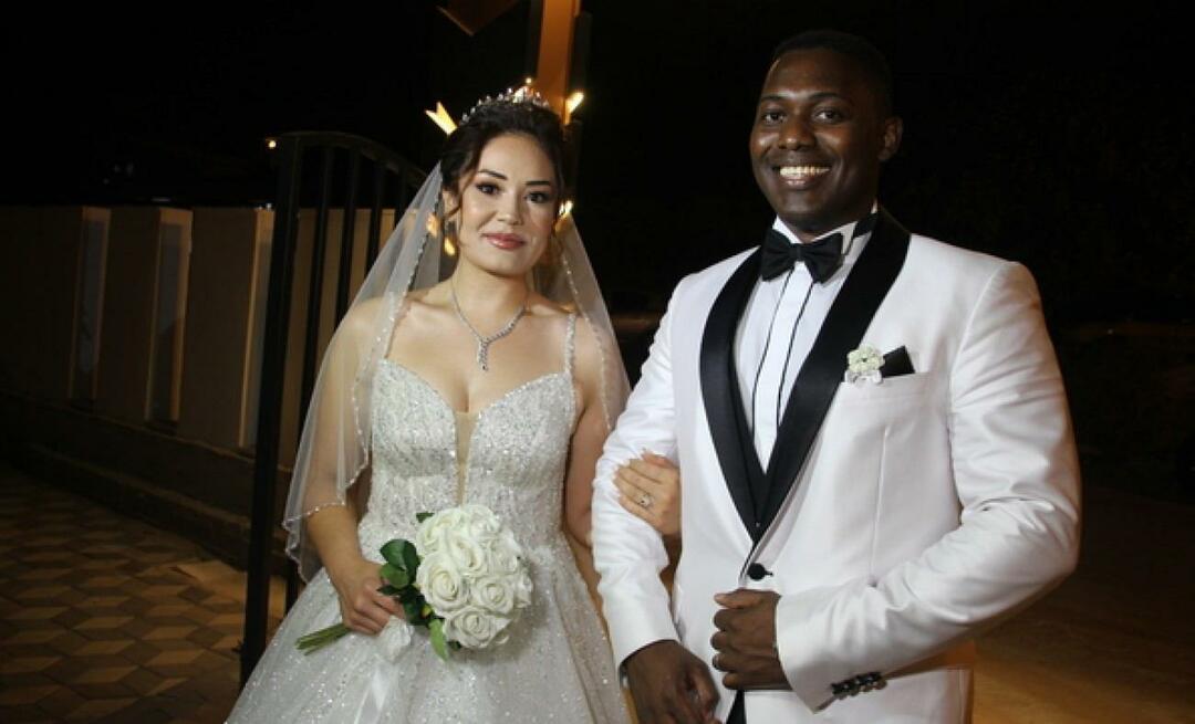 Der Serie „Afrikanische Bräutigame“ wurde ein neues hinzugefügt! Omary aus Tansania und İrem aus Mersin haben geheiratet