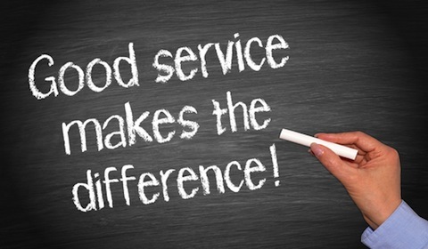 Guter Service macht den Unterschied