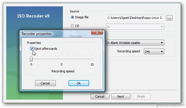 Windows Vista und XP: Brennen Sie ein ISO-Image auf eine Disc