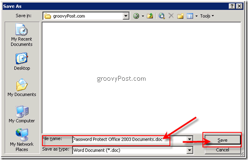 Microsoft Office 2003-Dokumente verschlüsseln