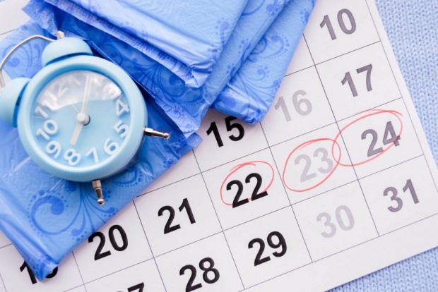 Wie viele Tage verzögert sich die Menstruationsblutung?