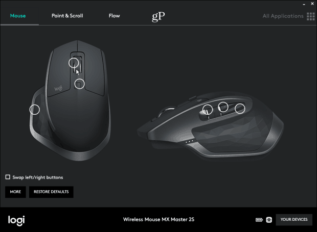 Logitech Options-Software