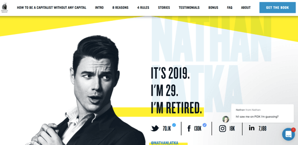 Nathan Latkas Website.