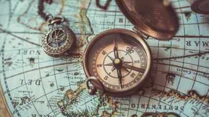 Was ist ein Kompass und wie wird er verwendet? Wie erkennt man, welche Seite im Norden liegt?