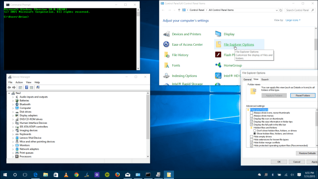 Traditionelle Dienstprogramme Windows 10