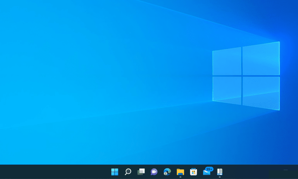 So machen Sie die Taskleiste in Windows 11 transparent