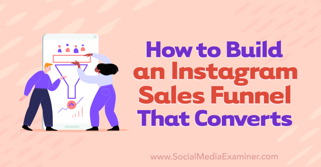 Wie man einen Instagram Sales Funnel erstellt, der konvertiert von Anna Sonnenberg