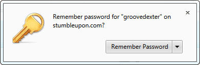 Firefox - Erinnere dich nicht an Passwörter für Websites