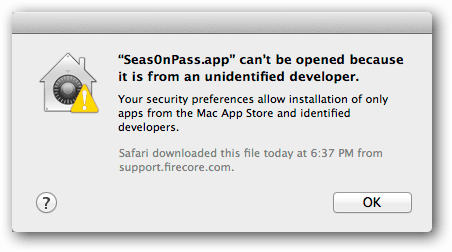 App kann nicht geöffnet werden