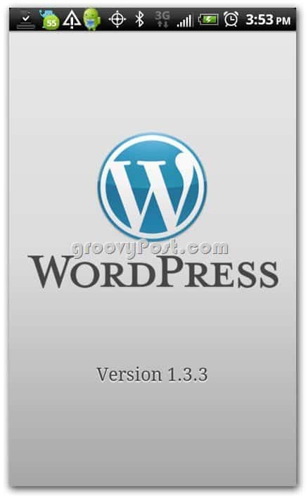 Wordpress auf Android Version 1.33
