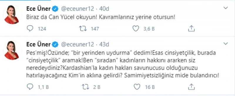 Antwort an Deniz Çakır vom Gastgeber Ece Üner!