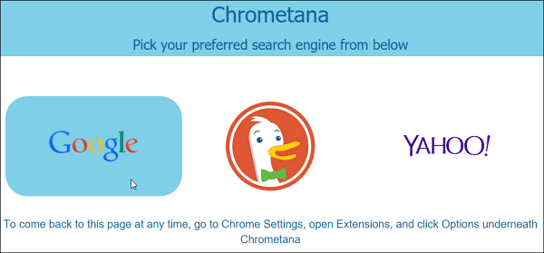 Chrometana-Erweiterung