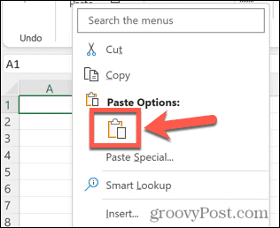 Excel-Paste