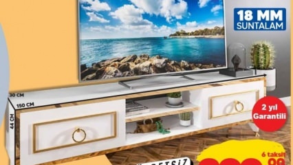 Wie kaufe ich die in Şok verkaufte Spanplatten-Fernseheinheit? Funktionen des Shock-TV-Geräts