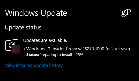 Windows 10 Insider Preview Build 16273 für PC ab sofort verfügbar