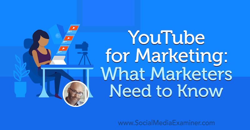 YouTube für Marketing: Was Vermarkter wissen müssen, mit Erkenntnissen von Nick Nimmin im Social Media Marketing Podcast.