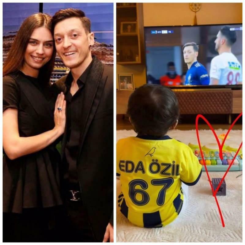 Mesut Özil teilte eine Urlaubspose mit seiner Tochter, die er "meine kleine Prinzessin" nennt!