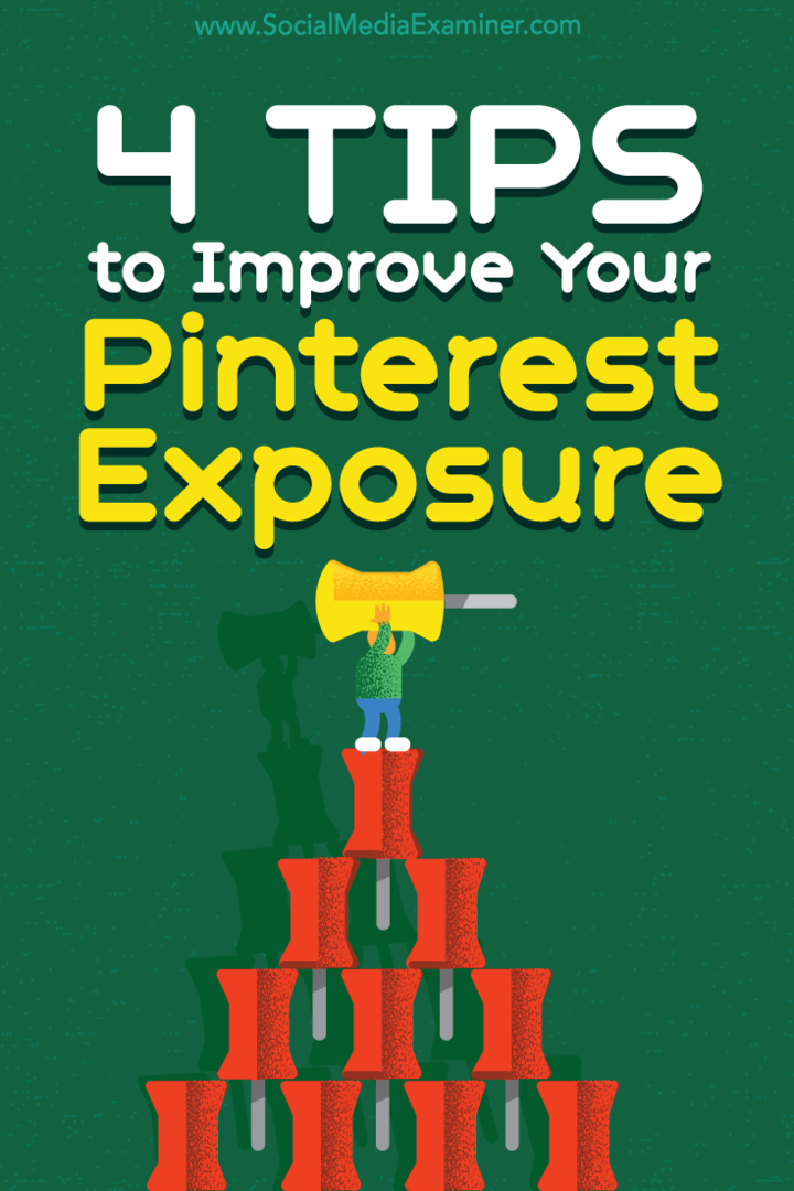 4 Tipps zur Verbesserung Ihrer Pinterest-Präsenz: Social Media Examiner